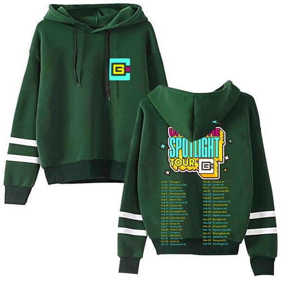CG5 Under The Spotlight Tour Logo Merch Pocketless Parallel Bars Sleeve Streetwear Pullovers