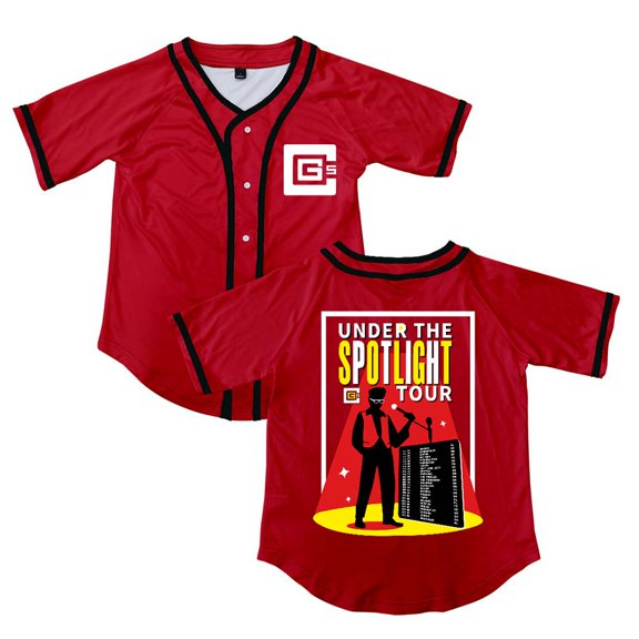 CG5 Under The Spotlight Tour Merch Button V-Neck Shirt Women Men Short Sleeve Streetwear Clothes