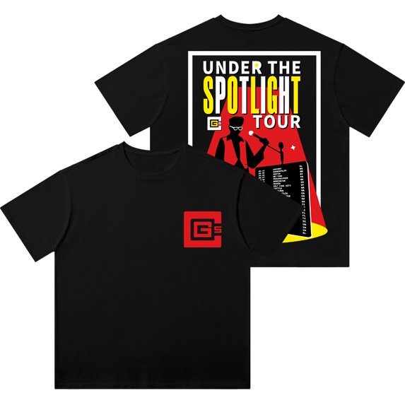 CG5 Under The Spotlight Tour Merch Cotton T-Shirts Cosplay Unisex Fashion Short Sleeve Wash Tee