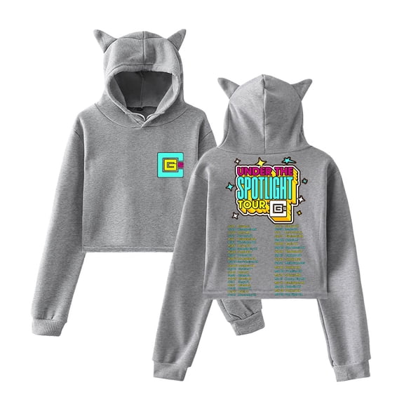 CG5 Under The Spotlight Tour Merch Pullover Female Cat Ears Hoodie Long Sleeve Top Women's Clothes