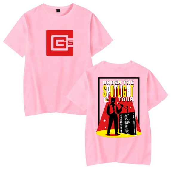 CG5 Under The Spotlight Tour Merch T-Shirt Women Men Casual Crewneck Short Sleeve Fashion Tee
