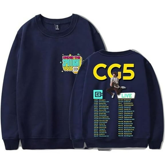 CG5 Under The Spotlight Tour Sweatshirt Women Men Casual Crewneck Long Sleeve Pullover Fashion Clothes