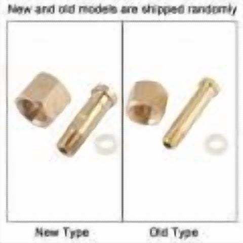 CGA-320 Carbon Dioxide Regulator Inlet Nut and Nipple with Washer