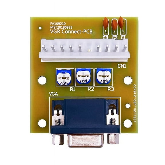 CGA to VGA or VGA to CGA Adapter CGA/VGA VGA/CGA Monitor Converter Video Converter Board Monitor