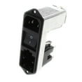 thumbnail image 1 of CGA0.6101.151 Power Entry Connector Receptacle, Male Blades Module IEC 320-C14 Panel Mount, Flange, 1 of 1