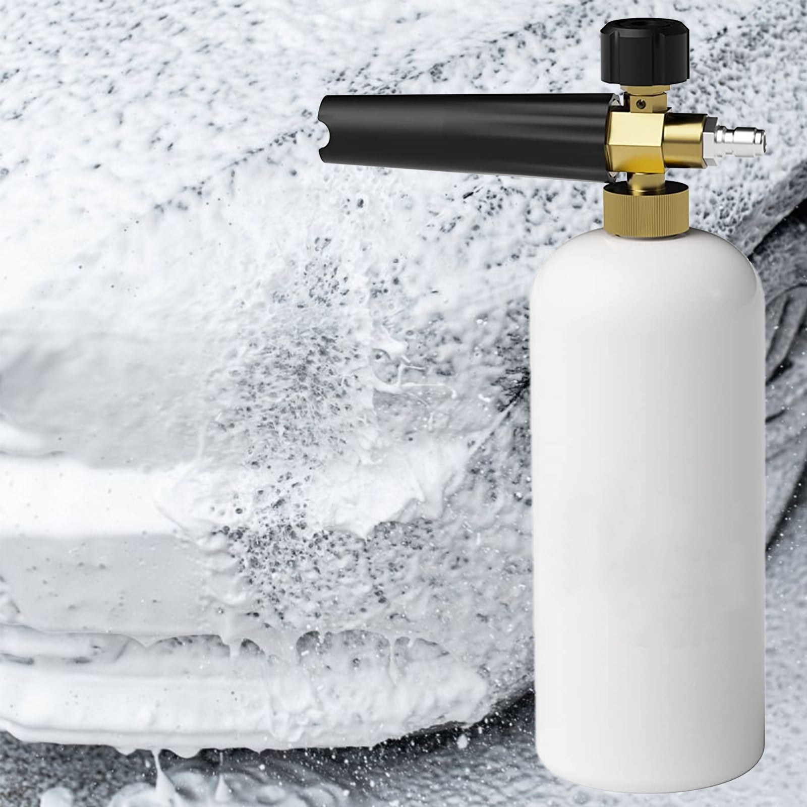 CGACOL 1/4' Pressure Washer Foam Cannon, Quick Connect Tips