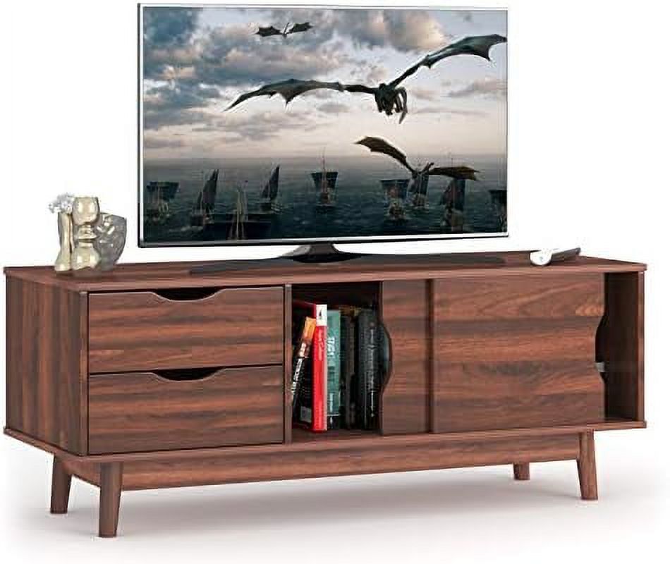 CGFHYP Modern TV Stand TV Console Cabinet for TVs Up to 60 Inches Media ...