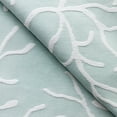 thumbnail image 1 of CGG Home Fashions Coral Glory Elegant Modern Textured Coverlet Green Queen, 1 of 5