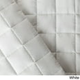 thumbnail image 1 of CGG Home Fashions Sensation Cotton Quilt Coverlet White Twin, 1 of 5