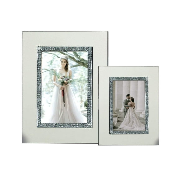 CGI Glitter Galore 8"x 10" Frame with Metal Border