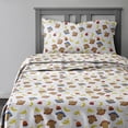 thumbnail image 1 of CGK Linens 3-Piece Cute & Cozy Kids Sheet Set - Twin Size Kids Bedding With Vibrant Designs For Boys, Girls, Teens, Toddler, Monkeys, 1 of 3
