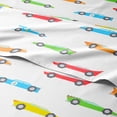thumbnail image 1 of CGK Linens 3-Piece Cute & Cozy Kids Sheet Set - Twin Size Kids Bedding With Vibrant Designs For Boys, Girls, Teens, Toddler, Racecars, 1 of 7