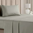 thumbnail image 1 of CGK Linens 3-Piece Ultra Soft & Comfy Hotel Luxury Sheet Set - Twin XL Size Cooling Bed Sheet Fits 8"-16" Mattresses, Light Grey, 1 of 7
