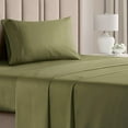thumbnail image 1 of CGK Linens 3-Piece Ultra Soft & Comfy Hotel Luxury Sheet Set - Twin XL Size Cooling Bed Sheet Fits 8"-16" Mattresses, Sage Green, 1 of 7