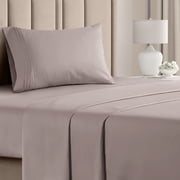 CGK Linens 3-Piece Ultra Soft & Comfy Hotel Luxury Sheet Set - Twin Size Cooling Bed Sheet Fits 8-16 Mattresses, Thistle Purple