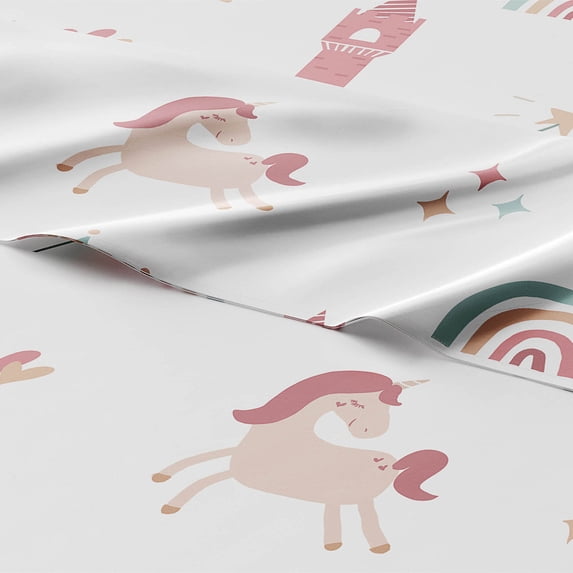 CGK Linens 4-Piece Cute & Cozy Kids Sheet Set - Queen Size Kids Bedding With Vibrant Designs For Boys, Girls, Teens, Toddler, Princess Unicorns