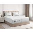 thumbnail image 1 of CGK Linens 5-Piece Extra Deep Pocket Sheet Set - Split King Size Breathable & Cooling Bed Sheets Fits 18"-24" Mattresses, White, 1 of 7