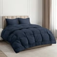 thumbnail image 1 of CGK Linens Premium Down Alternative Comforter - California King Size All-Season Fluffy & Cozy Duvet Insert, Navy Blue, 1 of 7