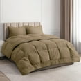 thumbnail image 1 of CGK Linens Premium Down Alternative Comforter - King Size All-Season Fluffy & Cozy Duvet Insert, Beige, 1 of 7