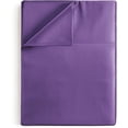 thumbnail image 1 of CGK Linens Hotel Luxury Single Flat Sheet Only - California King Size Extra Soft, Comfy & Breathable Top Sheet, Purple, 1 of 6