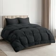 thumbnail image 1 of CGK Linens Premium Down Alternative Comforter - Full Size All-Season Fluffy & Cozy Duvet Insert, Black, 1 of 7