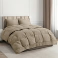 thumbnail image 1 of CGK Linens Premium Down Alternative Comforter - Full Size All-Season Fluffy & Cozy Duvet Insert, Cream, 1 of 7