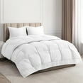 thumbnail image 1 of CGK Linens Premium Down Alternative Comforter - Full Size All-Season Fluffy & Cozy Duvet Insert, White, 1 of 7