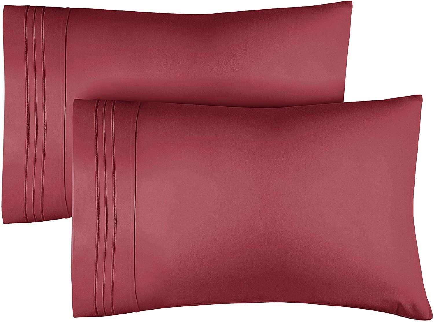 CGK Linens Ultra Soft & Comfy Pillowcases Set of 2 - King Size Hotel ...