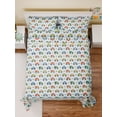 thumbnail image 1 of CGK Linens Soft & Vibrant Kids Sheet Set - Queen Size, Monster Trucks, 1 of 6