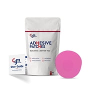 CGM PATCHES Dexcom G7/Stelo Adhesive Patch, CGM Sensors Without Cut, Premium Adhesive and Skin Friendly Bandages, Hypoallegenic | Lasts 10 14 Days Pack of 25 Pink