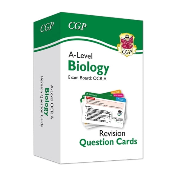 CGP Books A-Level Biology OCR A Revision Question Cards (Hardcover) CGP OCR A A-Level Biology