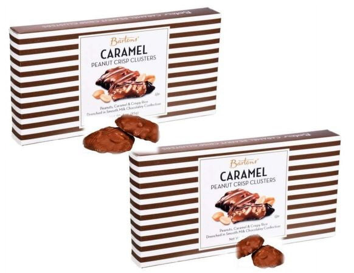 CGT Bartons Caramel Peanut Crisp Clusters Christmas Chocolate Holiday Stocking Stuffers Gift