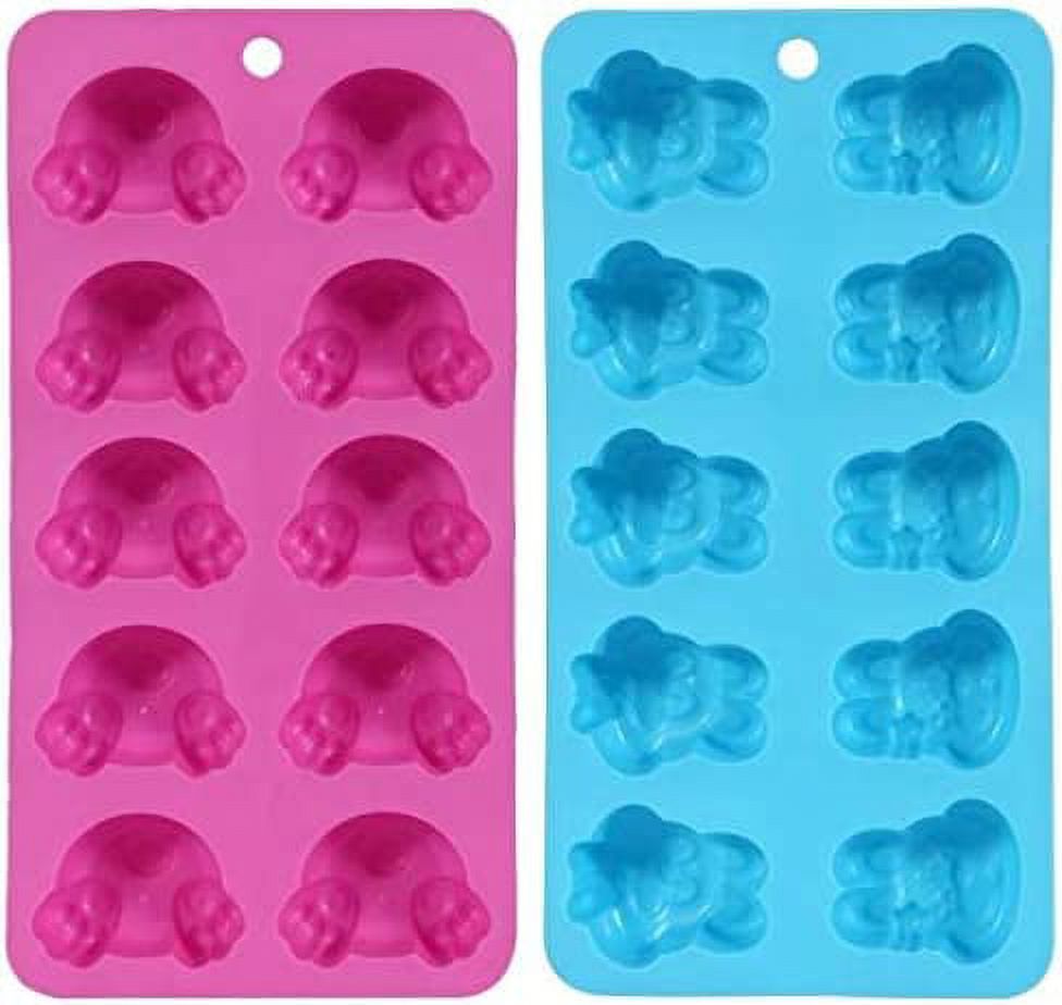 CGT Easter Ice Cube Silicone Trays Spring Bunny Holiday Candy Melts