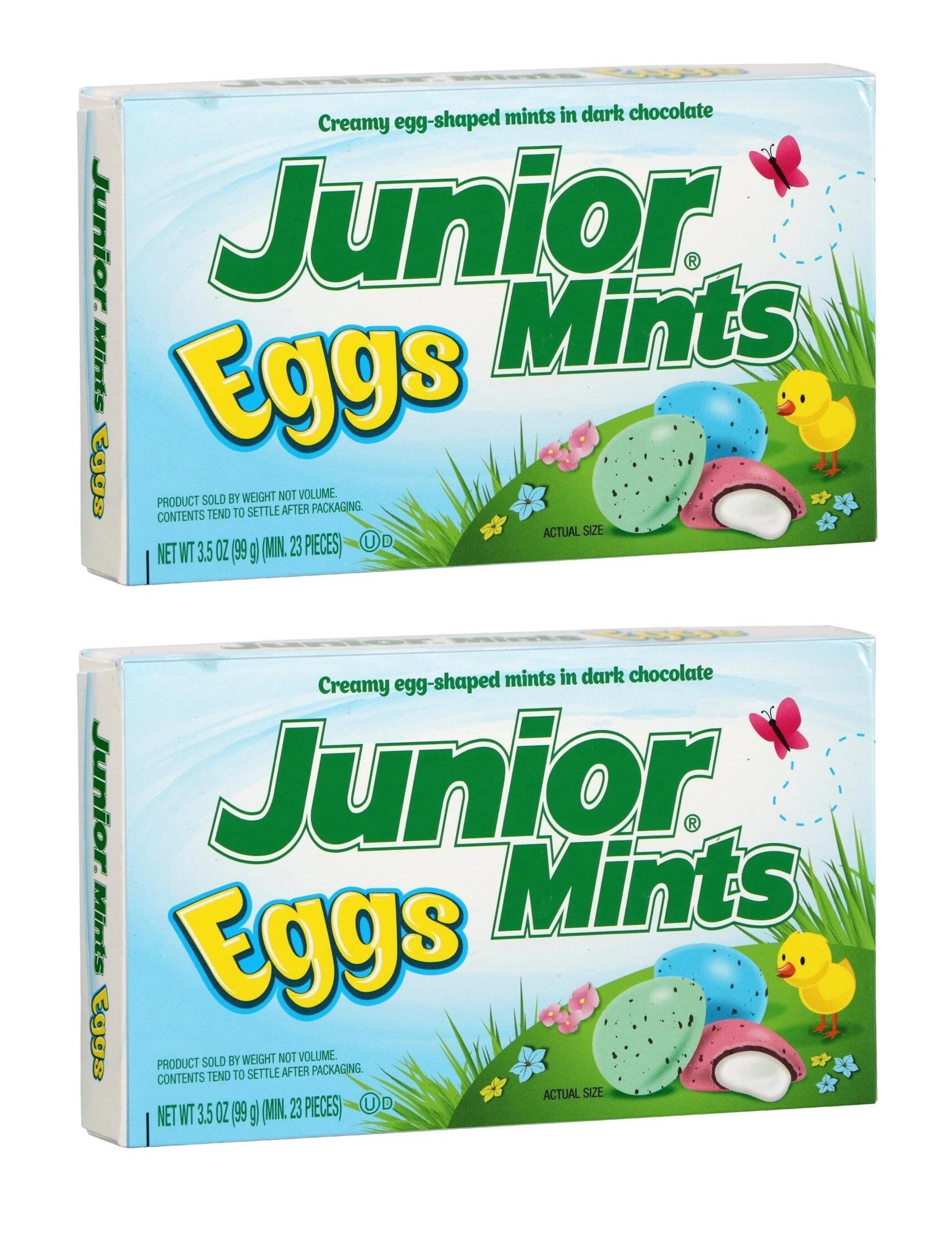 CGT Easter Junior Mints Eggs Candy Theater Box Creamy EggShaped Mints in Dark Chocolate