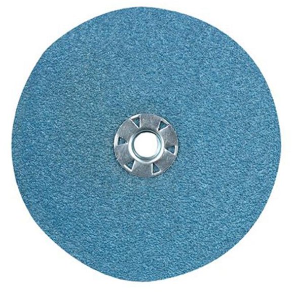 Resin Fibre Discs, Zirconia, 5 in Dia., 60 Grit