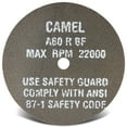 thumbnail image 1 of CGW Abrasives 35506 Metal Cut-Off Wheel, 60 Grit, 4" x 1/4", Type 1, Aluminum Oxide, Lot of 50, 1 of 4