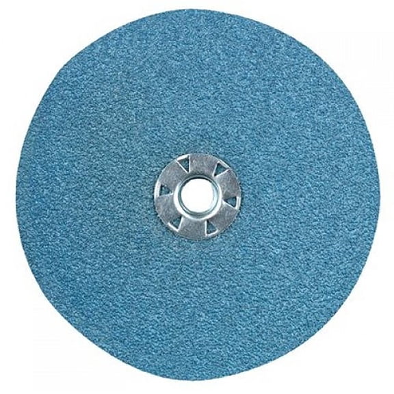 CGW Abrasives 48125 Resin Fibre Disc 7" DIA 60 Grit Zirconia, Lot of 25