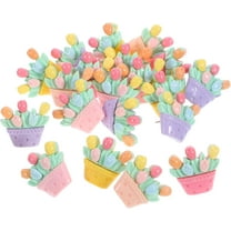 CGZQFEI 20Pcs Creative Flower Shaped Push Pins For Bulletin Board Photo Wall Decoration Cork Board Decorative Pushpins