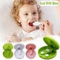 thumbnail image 1 of CGZQFEI 2in1 Portable Compact Pocket Tablet Cutter, Pill Splitter with Pill Storage (1-Pack), 1 of 7