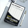 thumbnail image 1 of CGZQFEI Bill Payment Tracker Notebook - Monthly Bill Organizer & Planner for Personal Budgeting Financial, Payments Checklist Organizer,8.5" X 11",100+ Pages Bill Notebook, 1 of 8