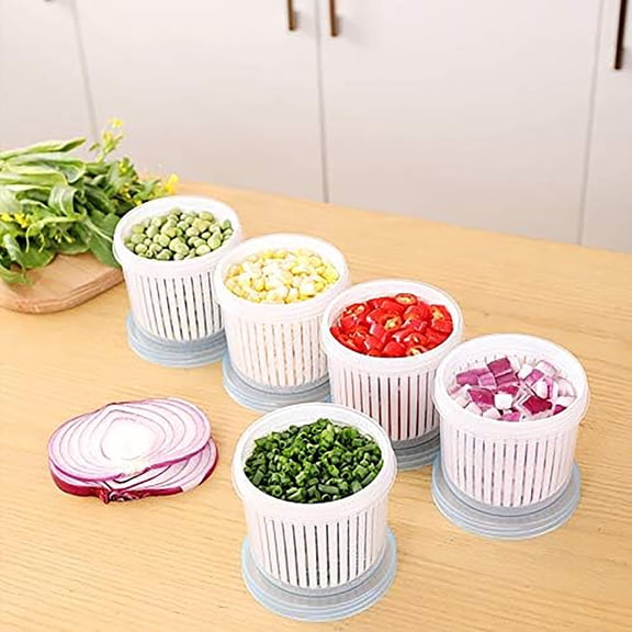 CGZQFEI Pickle Jar with Strainer, Pickle Container with Strainer Jalapeno Container Pickle Storage Containers