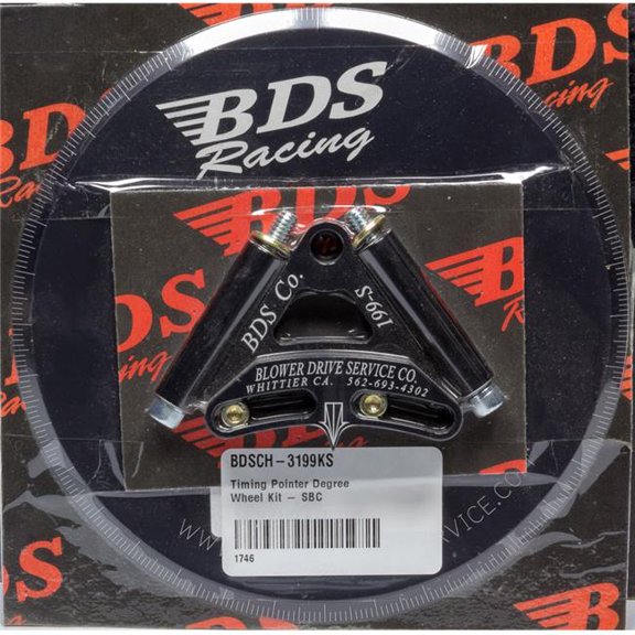 CH-3199KS Timing Pointer Degree Wheel Kit for Small Block Chevy