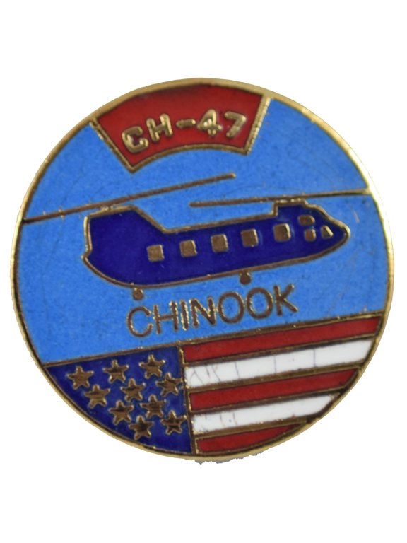 CH-47 CHINOOK HAT PIN
