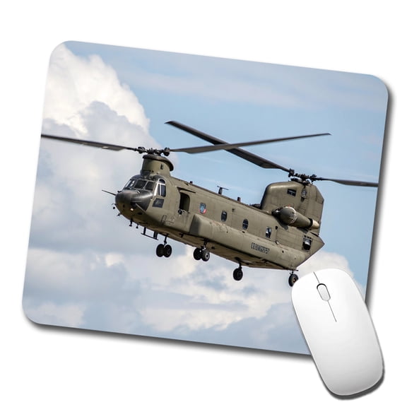CH-47 Chinook Heavy-Lift Helicopter Mouse Pad Low Profile Gaming Mat