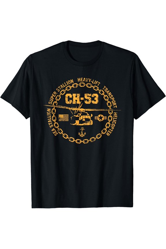 CH-53 Sea Stallion Super Stallion Military Helicopter T-Shirt