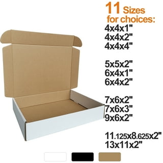 CH BOX  Pack   X 8  X 2 Small Corrugated Box Mailers White For Shipping Letter Size Fa8aaa Df f2 B bd.bb1a3cebb5fcd