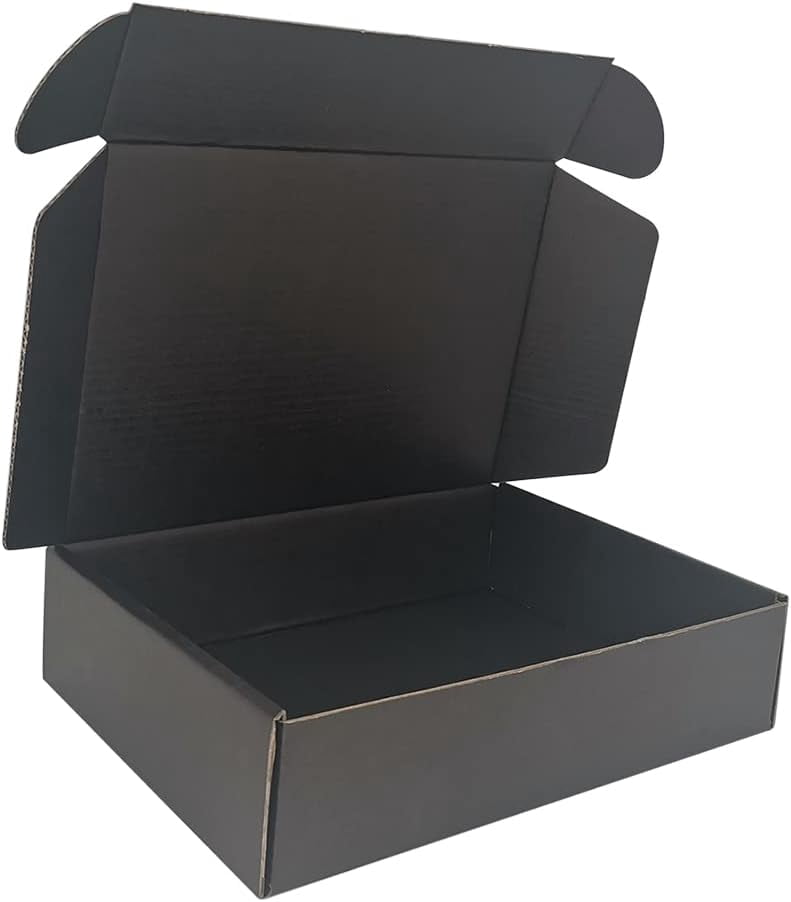 Customer reviews for CH-BOX 9x6x2'' Small Shipping Boxes 25 Pack, Black ...