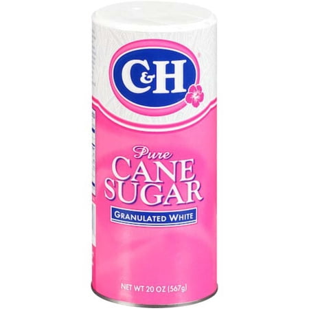 C&H PURE CANE PREMIUM GRANULATED SUGAR 20 OZ