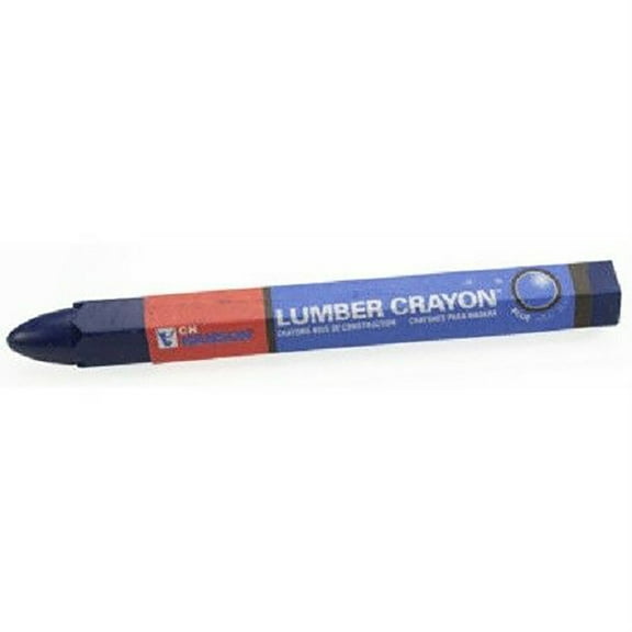 CH Hanson 10383 No Melt Lumber Crayon, 1/2" x 4.5"
