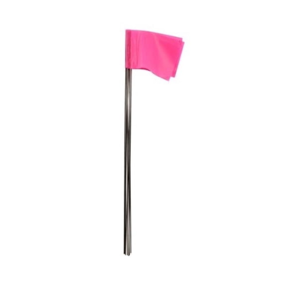 CH Hanson 15066 Stake Flag, 15 in L, Pink, PVC